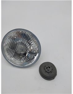 HELLA 1A6 002 395-031 Halógena Óptica de faro, faro principal - 12V - redondo - Número de referencia: 20 - ECE - Tulipa convexa  2