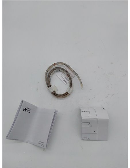 WiZ - Tira Led Inteligente, Extensión de 1m,RGB luz blanca y 16 millones de colores,conéctala vía Wi-Fi y Bluetooth,incluye alim