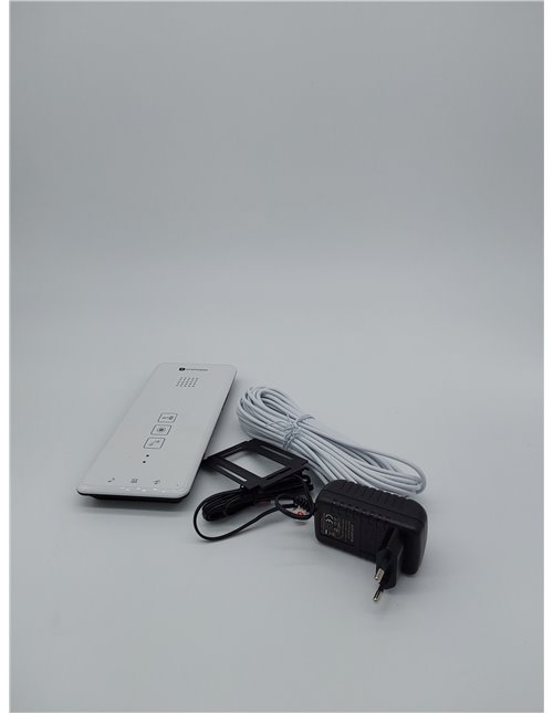 Unidad interior para porteros electrónicos Smartwares DIC-21102, Audio bidireccional, Fácil instalación con 2hilos, 52 melodías,