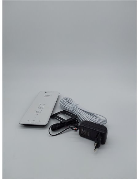 Unidad interior para porteros electrónicos Smartwares DIC-21102, Audio bidireccional, Fácil instalación con 2hilos, 52 melodías,