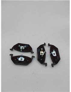 TRW GDB1550 Pastillas de Freno Juego de 4 para Seat Leon II (1P1) 2005-2013 Eje Delantero y otros vehículos        2