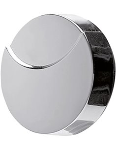 Wirquin 30722867 - Volante para vaciar bañera, Cromado, Color Gris       