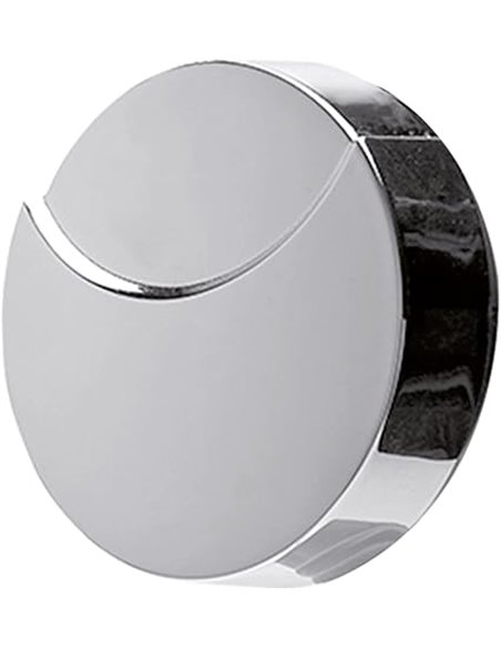Wirquin 30722867 - Volante para vaciar bañera, Cromado, Color Gris       