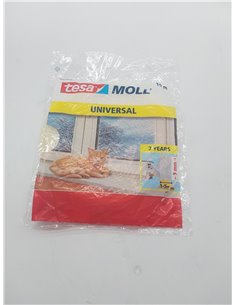 tesamoll Perfil I STANDARD, Burlete Cortavientos, Cinta Autoadhesiva de Espuma adecuado para Aislar Ventanas y Puertas del Hogar 2
