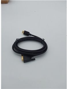 Amazon Basics - Cable Adaptador de HDMI-A a DVI (Macho), bidireccional de 1080P, Chapado en Oro, 1.8 m, 1 Unidad para televisión 2