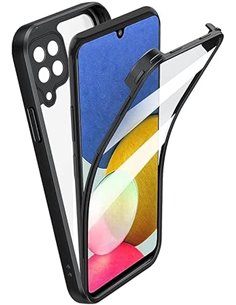 COPHONE - Funda para Samsung Galaxy A22 4G 360 Grados de protección Completa Delantera Suave Transparente + Trasera rígida. Fund