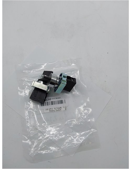 Gebildet 2PCS 1NO 2Selector, Interruptor de Enclavamiento 2 Posiciones Mantenidas, Selector Rotativo Interruptor 600V 10A       