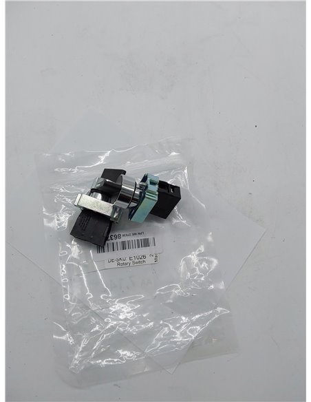Gebildet 2PCS 1NO 2Selector, Interruptor de Enclavamiento 2 Posiciones Mantenidas, Selector Rotativo Interruptor 600V 10A       