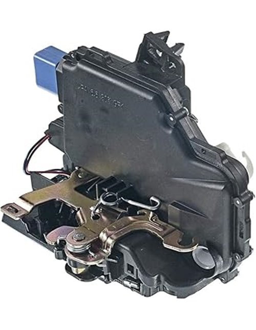 Frankberg Cerradura de puerta Servomotor Delantero Izquierda 8-Postes Compatible con Ibiza III 6L1 Limusina 2002-2009 Polo 9N Li