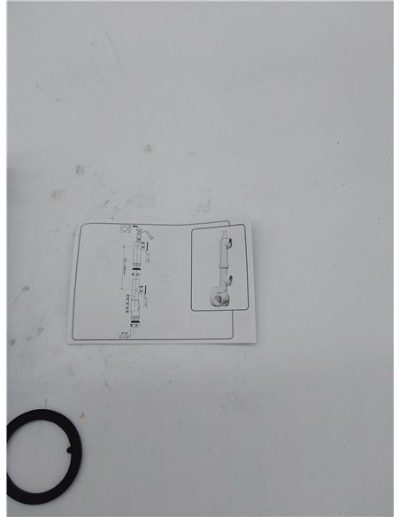 Wirquin Sifón para fregadero de 2 cubetas 30723640, blanco       