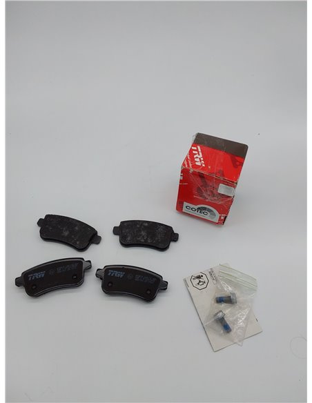 TRW GDB1791 Pastillas de Freno Juego de 4 para Renault Megane III Hatchback (BZ0/1_, B3_) 2008 - Eje Trasero y otros vehículos  