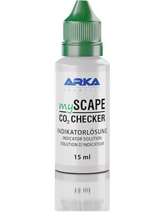 ARKA mySCAPE-CO2 Checker Liquid - 15 ml - Control fiable del CO2 con Pantalla en Color. Indispensable para un aquascaping precis