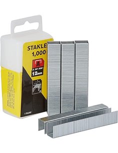 STANLEY 1-TRA208T - Grapa tipo a (5/53/530) 12mm - 1000 u.       