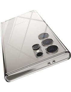 elago Funda Híbrida Transparente Compatible con Samsung Galaxy S24 Ultra, Tecnología Híbrida TPU + Policarbonato, Recortes Preci