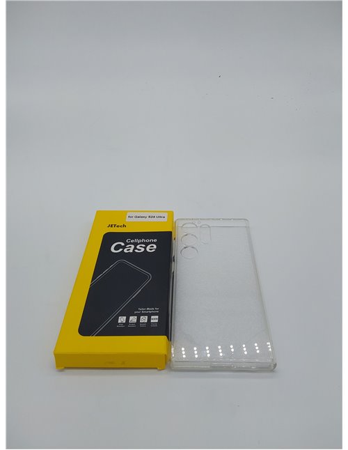 elago Funda Híbrida Transparente Compatible con Samsung Galaxy S24 Ultra, Tecnología Híbrida TPU + Policarbonato, Recortes Preci