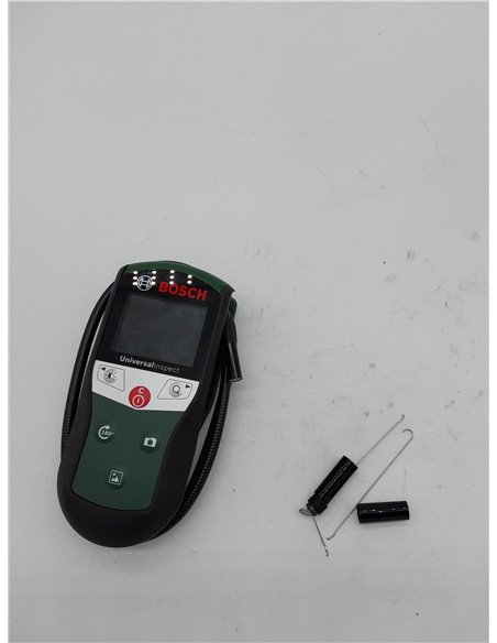 Bosch cámara de inspección UniversalInspect (cámara de endoscopio de Ø 8 mm con imágenes en Color, Longitud Flexible de 0,95 m y