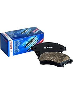 Bosch BP689 - Pastillas de Freno para Coche Eje Trasero - Calidad Bosch - Reducción de Ruido y Polvo - Certificación ECE-R90 - S