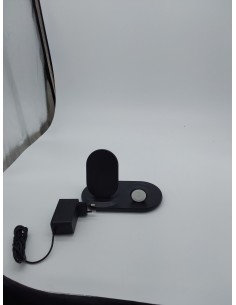 Belkin Cargador inalámbrico 3 en 1 (7,5 W para AirPods y AirPods), base de carga inalámbrica, estación de carga inalámbrica para