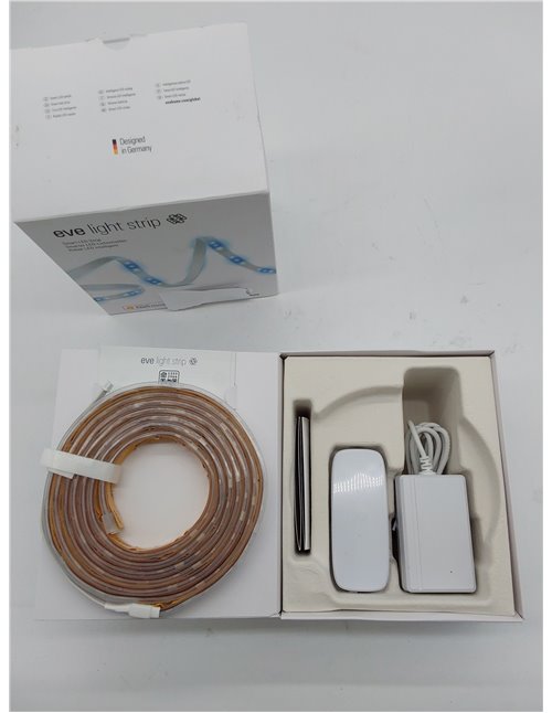 EVE Light Strip - Tira de luz LED inteligente, luz blanca de espectro completo y a color, 1800 lúmenes, no necesita centralita, 