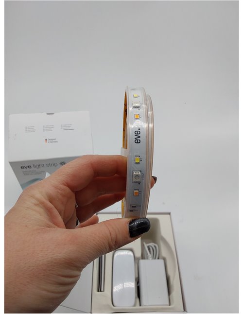 EVE Light Strip - Tira de luz LED inteligente, luz blanca de espectro completo y a color, 1800 lúmenes, no necesita centralita, 