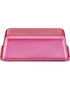 Tefal Creabake - Set 2 Moldes Bizcochos Creabake, Moldes repostería, 12.5 cm y 6.5 cm, revestimiento antiadherente, sistema apil
