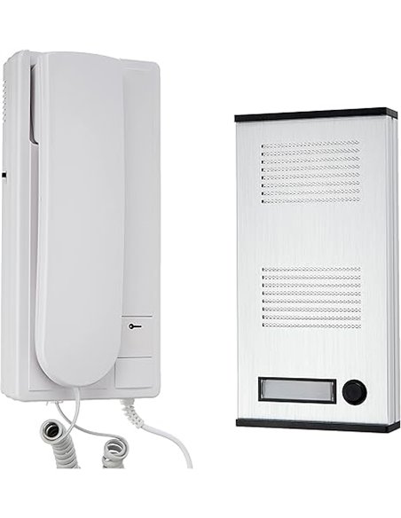 SCS Sentinel - PAF0001 - 2 -ENCERTIVO DE AUDIO DE AL ARCHIVO para la construcción de la casa - 1 intercomunicador con cable y 1 