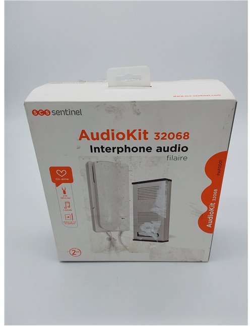 SCS Sentinel - PAF0001 - 2 -ENCERTIVO DE AUDIO DE AL ARCHIVO para la construcción de la casa - 1 intercomunicador con cable y 1 