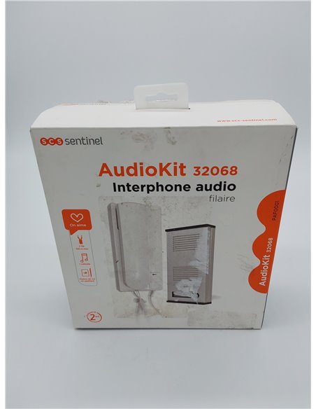 SCS Sentinel - PAF0001 - 2 -ENCERTIVO DE AUDIO DE AL ARCHIVO para la construcción de la casa - 1 intercomunicador con cable y 1 