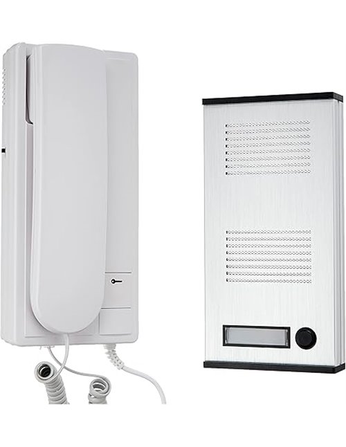 SCS Sentinel - PAF0001 - 2 -ENCERTIVO DE AUDIO DE AL ARCHIVO para la construcción de la casa - 1 intercomunicador con cable y 1 