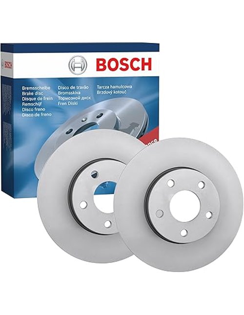 Bosch BD1051 Discos de freno, Eje delantero, certificación ECE-R90, 1 juego de 2 discos       