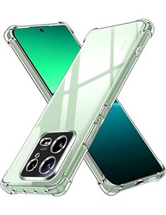 ivoler Funda para Xiaomi 13 Pro, Carcasa Protectora Antigolpes Transparente con Cojín Esquina Parachoques, Suave TPU Silicona Ca