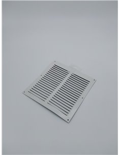 Amig - Rejilla Cuadrada de Aluminio con Mosquitera | Rejillas de ventilación para salida de aire | Ideal para techo de cocina y  2