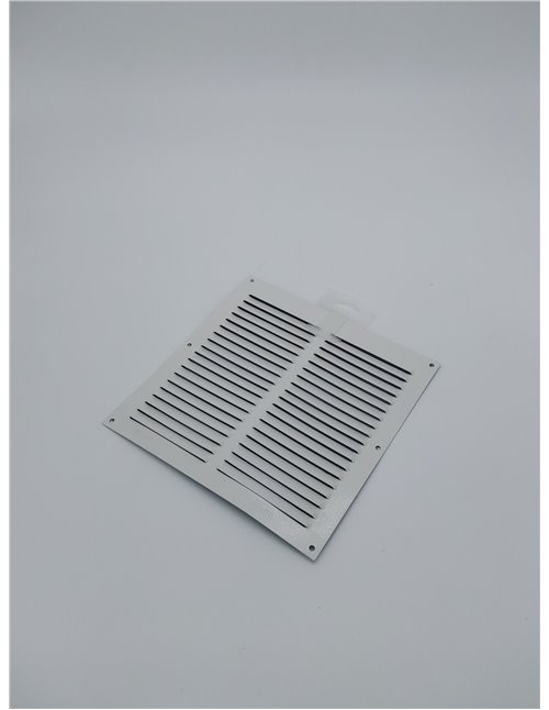 Amig - Rejilla Cuadrada de Aluminio con Mosquitera | Rejillas de ventilación para salida de aire | Ideal para techo de cocina y 