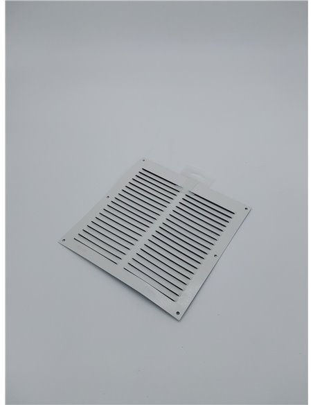 Amig - Rejilla Cuadrada de Aluminio con Mosquitera | Rejillas de ventilación para salida de aire | Ideal para techo de cocina y 