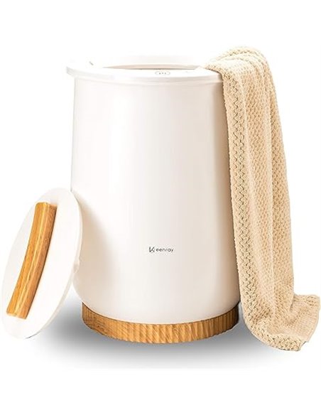 Keenray Cubo Calientatoallas, Electrico Aquecedor Toallas Casa de Baño, Calentador de Toallas con Control de 1 Botón, Apagado Au