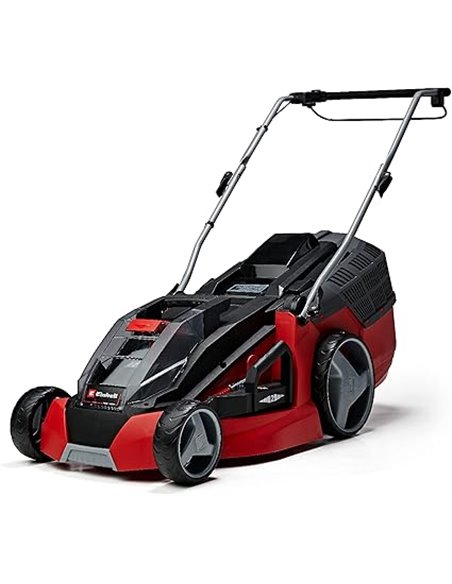 Einhell Cortacésped GE-CM 43 Li M Kit Power X-Change (36V, 43 cm ancho de corte, hasta 600 m², Brushless, función de mulching, 6