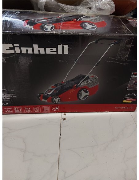 Einhell Cortacésped GE-CM 43 Li M Kit Power X-Change (36V, 43 cm ancho de corte, hasta 600 m², Brushless, función de mulching, 6