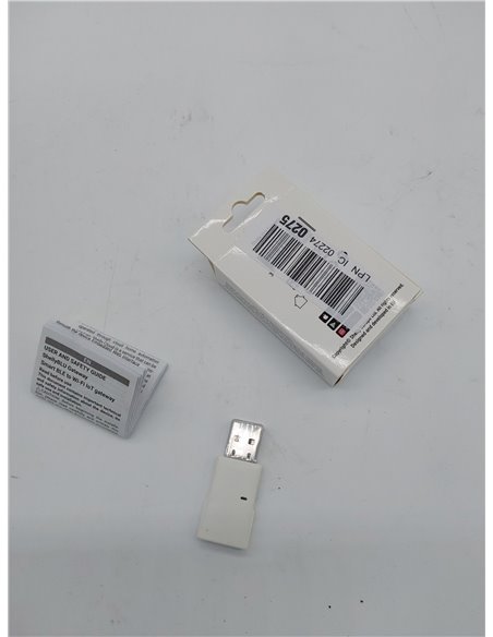 Shelly BLU Gateway, Pasarela WiFi Bluetooth En Un Dongle USB-A, Automatización del Hogar, Compatible con Alexa & Google Home, Ap