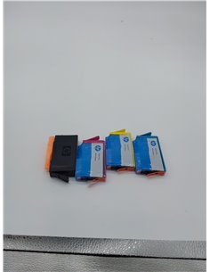 HP 364 N9J73AE - Cartuchos de Tinta, para Impresoras HP Photosmart Serie C5300, C6300, B210, B110 y Deskjet Serie 3520, Negro y  2