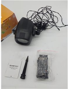 OUSFOT Luces de Proyector, Luces Navidad Impermeable Exterior con 16 Diapositivas de Patrón para Fiesta, Navidad, Festivos       2
