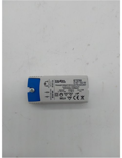 LEDIX ETZ-50 Transformador electrónico de 12 V, 50 W       