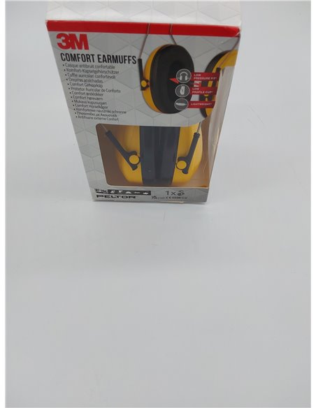 3M Peltor Optime I Orejeras H510A, protector auditivo ligero con almohadillas suaves, protección contra niveles de ruido compren