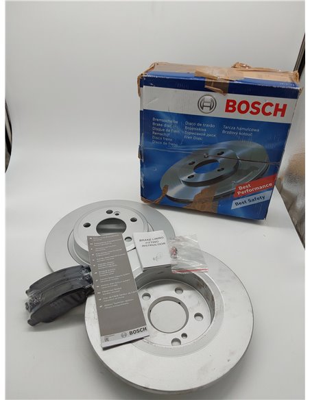 Bosch BD1691 Discos de freno, Eje trasero, certificación ECE-R90, 1 juego de 2 discos       