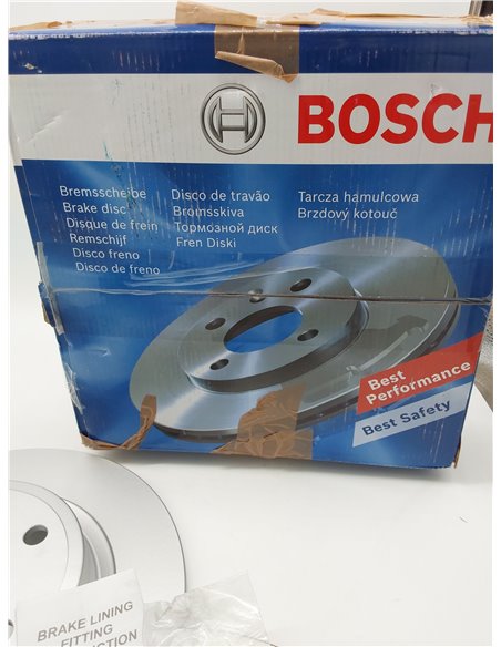 Bosch BD1691 Discos de freno, Eje trasero, certificación ECE-R90, 1 juego de 2 discos       