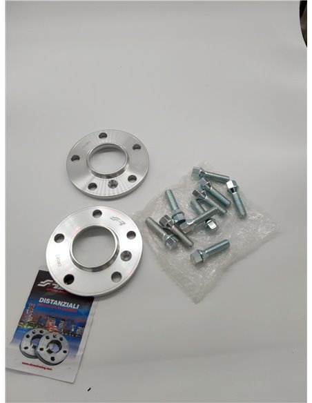Simoni Racing DR083/B16 Separadores Ruedas Completos de Tornillos Específicos, 12 mm       