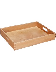 Zeller 13307 Caja Multiusos, Madera, Marrón, 40x30x7 cm       