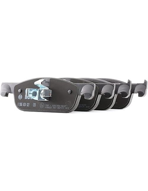 Bosch BP2055 - Pastillas de Freno para Coche Eje Delantero - Calidad Bosch - Reducción de Ruido y Polvo - Certificación ECE-R90 