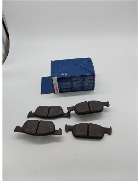 Bosch BP2055 - Pastillas de Freno para Coche Eje Delantero - Calidad Bosch - Reducción de Ruido y Polvo - Certificación ECE-R90 