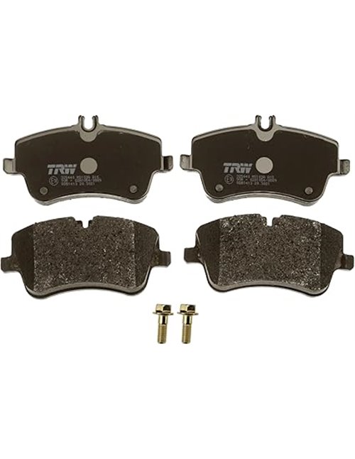 TRW GDB1413 Pastillas de Freno Juego de 4 para Mercedes-Benz Clase C (W203) 2000-2007 Eje Delantero y otros vehículos       