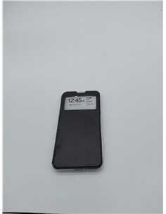 Tumundosmartphone Funda Libro Soporte con Ventana para Xiaomi Redmi Note 13 4G Color Negra        2